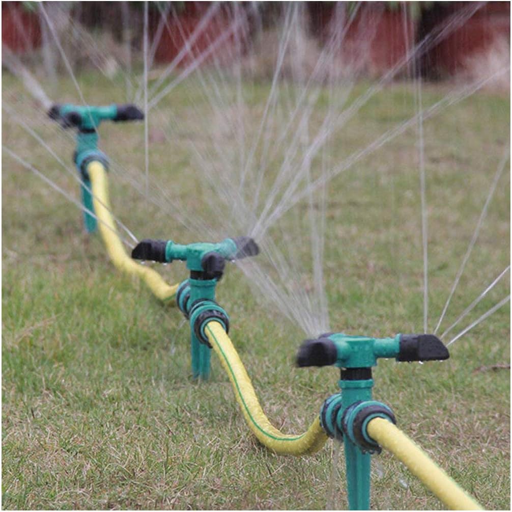 Lawn Sprinkler Automatic 360 Rotating Garden Water