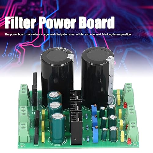 Miniatura 4 de Placa de alimentación de filtro, rectificador de puente amplificador dual módulo de alta precisión Tablero de filtro de alimentación de CC