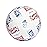 adidas MLS Club Soccer Ball, White/Power Blue/Team College Red, 3
