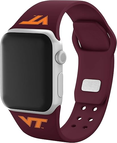 Miniatura 2 de Affinity Bands Virginia Tech Hokies - Correa deportiva de silicona compatible con Apple Watch
