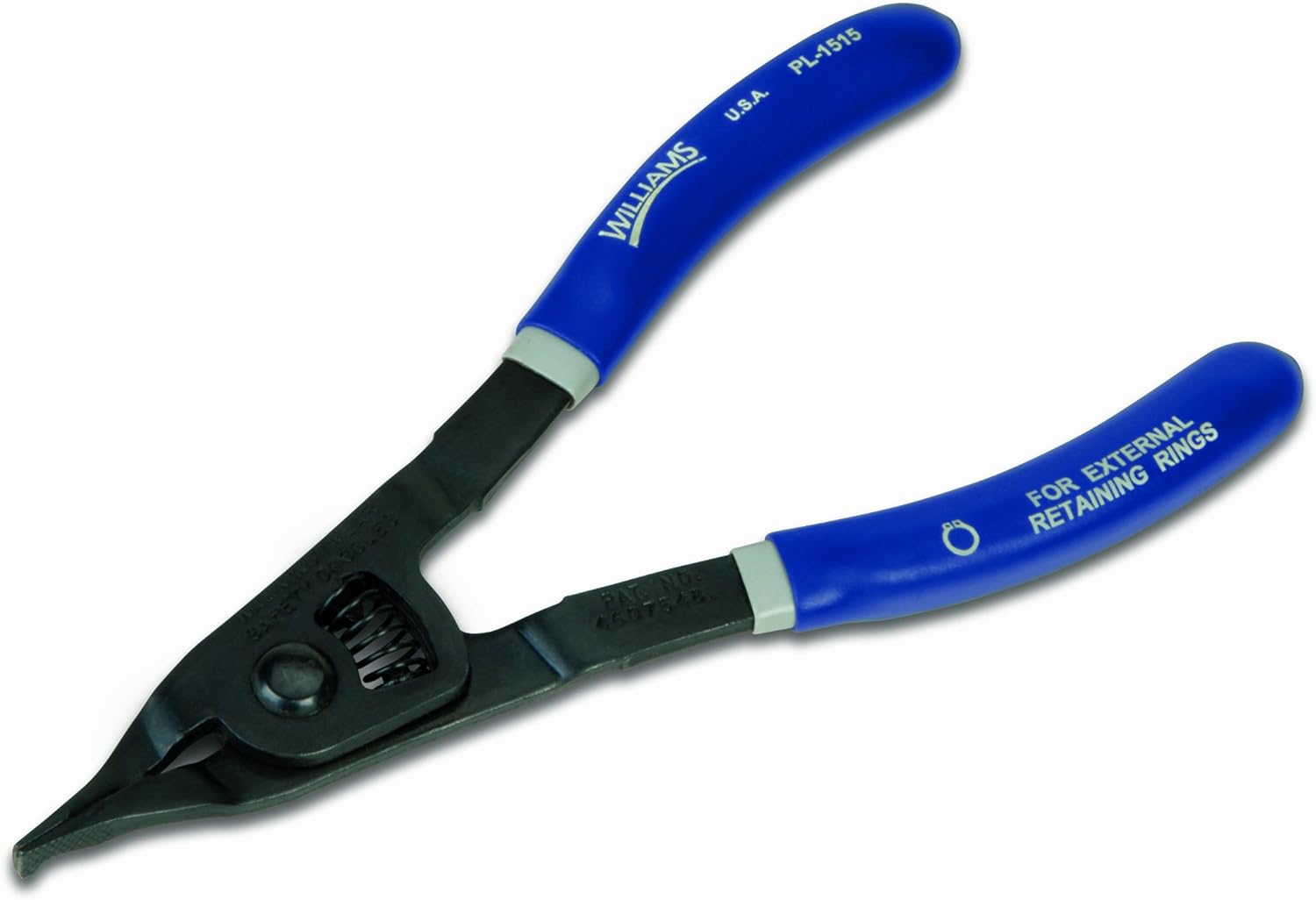 Williams PL-1515 8-Inch Locking Ring Pliers, Black