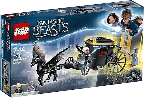 Miniatura 10 de Lego 75951 Animales fantásticos Grindelwald´S Escape Carriage Toy, regalos de Harry Potter, juguetes de construcción y juego para niños