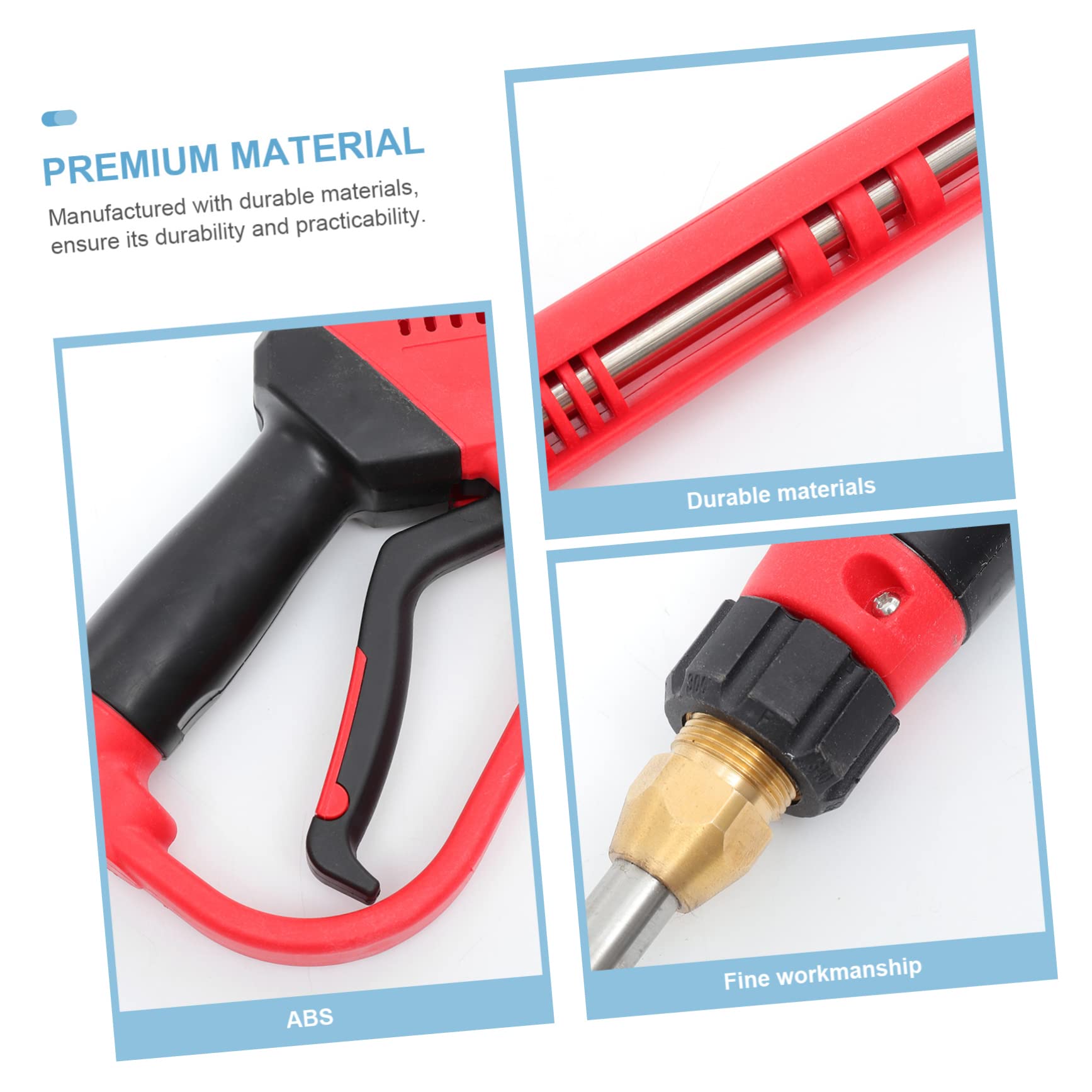 Limpiadora De Alta Presión con De Riego Varilla Extensible para Hidrolavadoras Resistente y Duradera