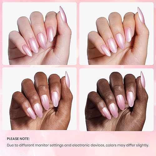 Miniatura 131 de Beetles Nude - Esmalte de uñas en gel natural de 15ml/0.5 onzas líquidas, color neutro, color crema, translúcido, lámpara LED UV para uñas, 15ml/0.5