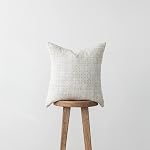 Woven Nook - Modern & Luxurious 18" x 18" Decorative Boho Throw Pillow Covers - Durable Quality & Machine Washable - 100% Cotton - Fleur Design - 4 Pack
