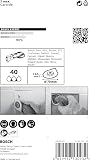Bosch 1x Schleifplatte Expert 3 max AVZ 70 RT4 (für Mörtel, Ø 70 mm, Professional Zubehör Multifunktionswerkzeug) - 4