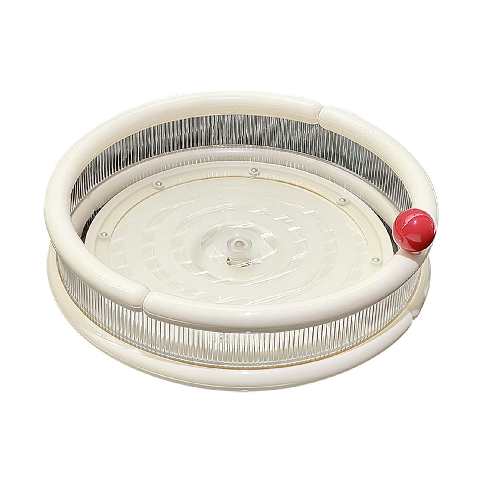 Buxuaaaa Cosmetic Organizers Rotating Makeup Shelf for Countertop Storage Modern Bathroom Accessory Easy Install Design Waterproof Cosmetic Shelf