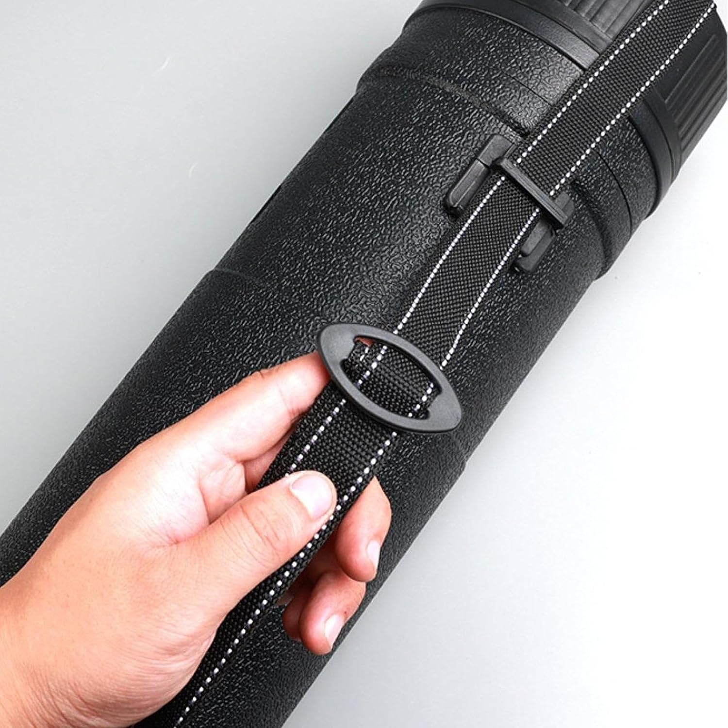 SM SunniMix Poster Tube with Adjustable Strap, Art & Poster Storage Transport Tubes, Carry Document, Drawing and Artwork, 14cm L 78 to 140 cm