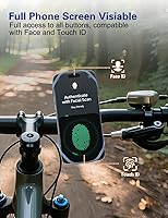 Vista 3 de Soporte de teléfono para bicicleta, bicicleta desmontable, rotación de 360°, soporte de teléfono celular para teléfonos de 4 a 7 pulgadas, bicicleta