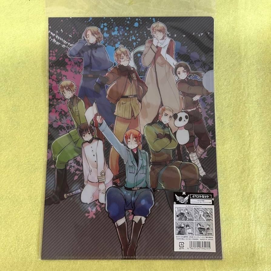 ヘタリア イベントセットクリアファイル (ブロマイド付) Amazon.co.jp: ヘタリア 2015 イベントセット クリアファイル