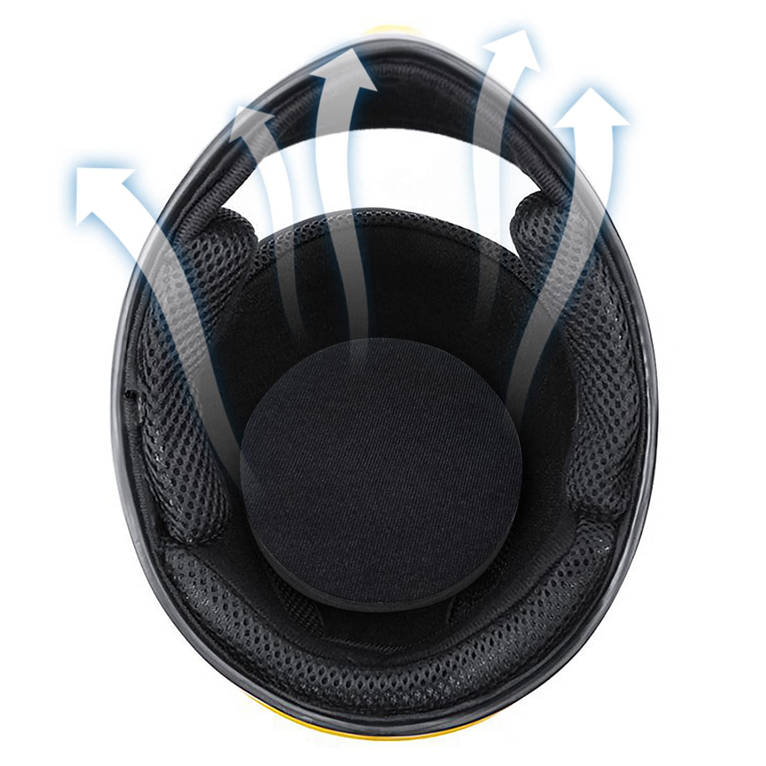 Amazon.com: Yzpacc Motorcycle Helmet Liner Top Pad Universal Replacement Foam Pad with Adhesive Hook Loop Circles Set : Automotive Amazon.com: Yzpacc Motorcycle Helmet Liner Top Pad Universal Replacement Foam Pad with Adhesive Hook Loop Circles Set : Automotive