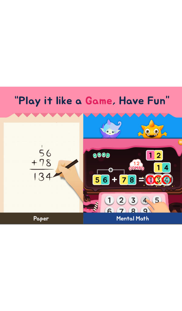 Mental Maths Game for Kids Math Multiple Speed Math Addition