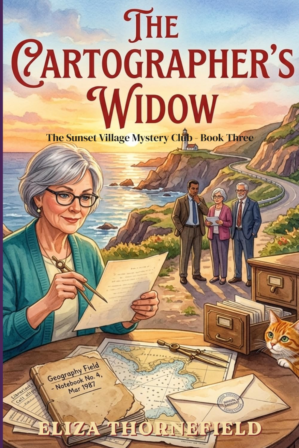 The Cartographer's Widow: A Senior Sleuth Cozy Mystery (Sunset Village Mystery Club)