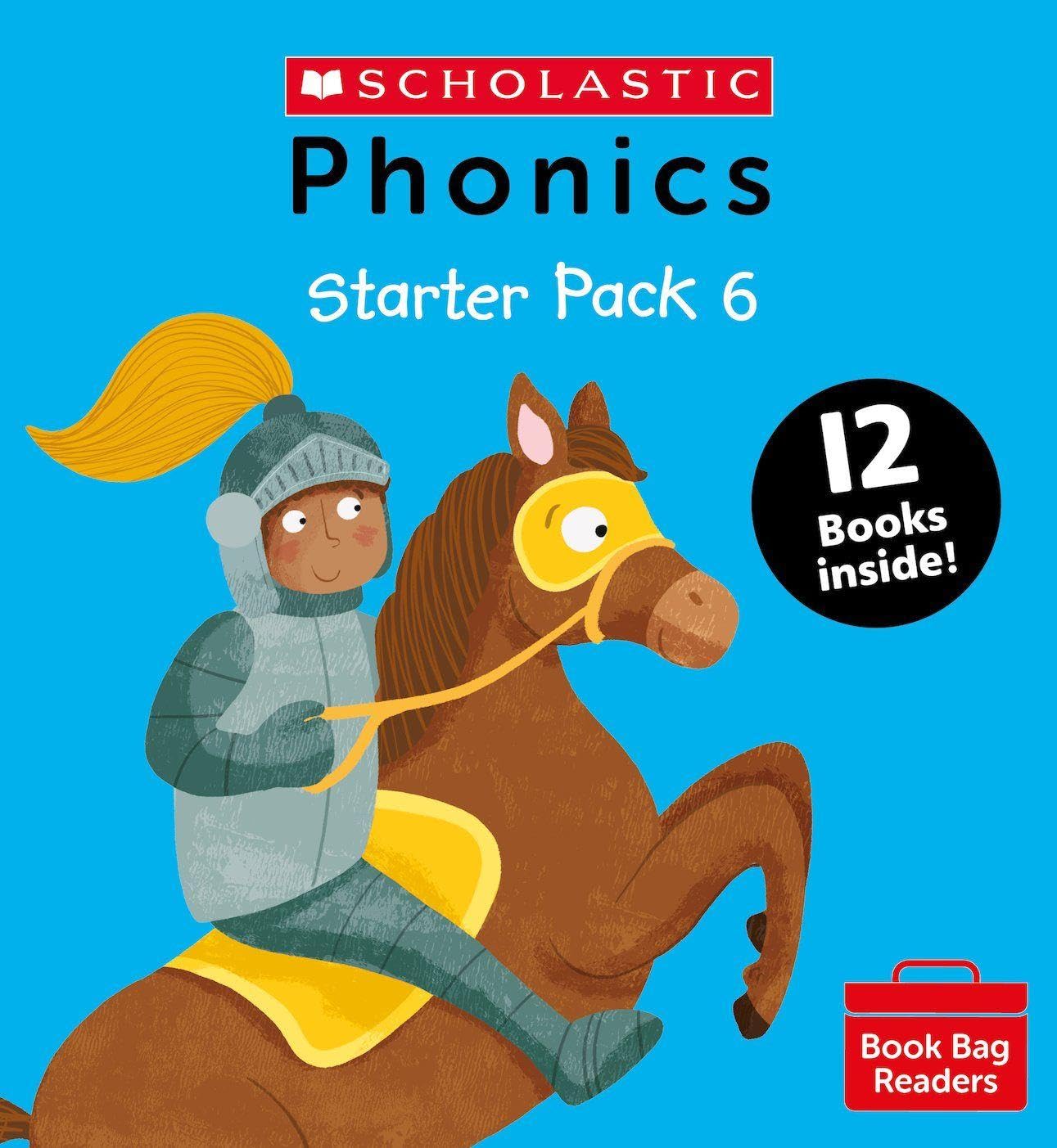 Scholastic Phonics: Starter Pack 6. Decodable Phonic Books for Ages 4-6 (Phonics Book Bag Readers Fiction)