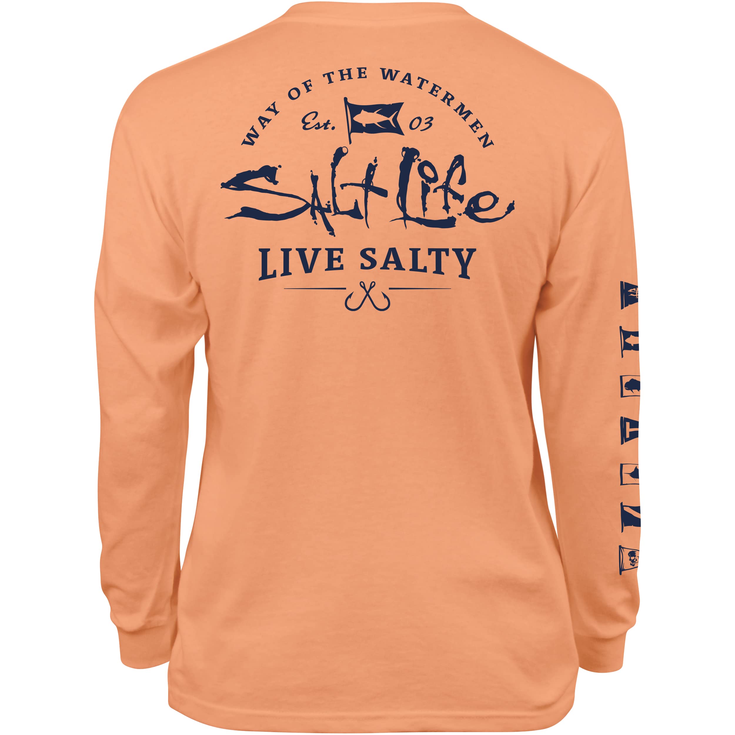 Salt Life Girls' Youth Freedom Sail Long Sleeve Tee