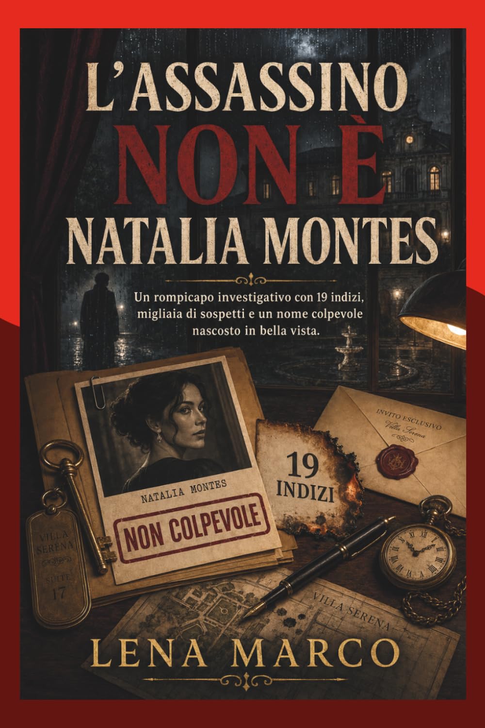 L'assassino non è Natalia Montes: Un rompicapo investigativo con 19 indizi, migliaia di sospetti e un nome colpevole nascosto in bella vista.