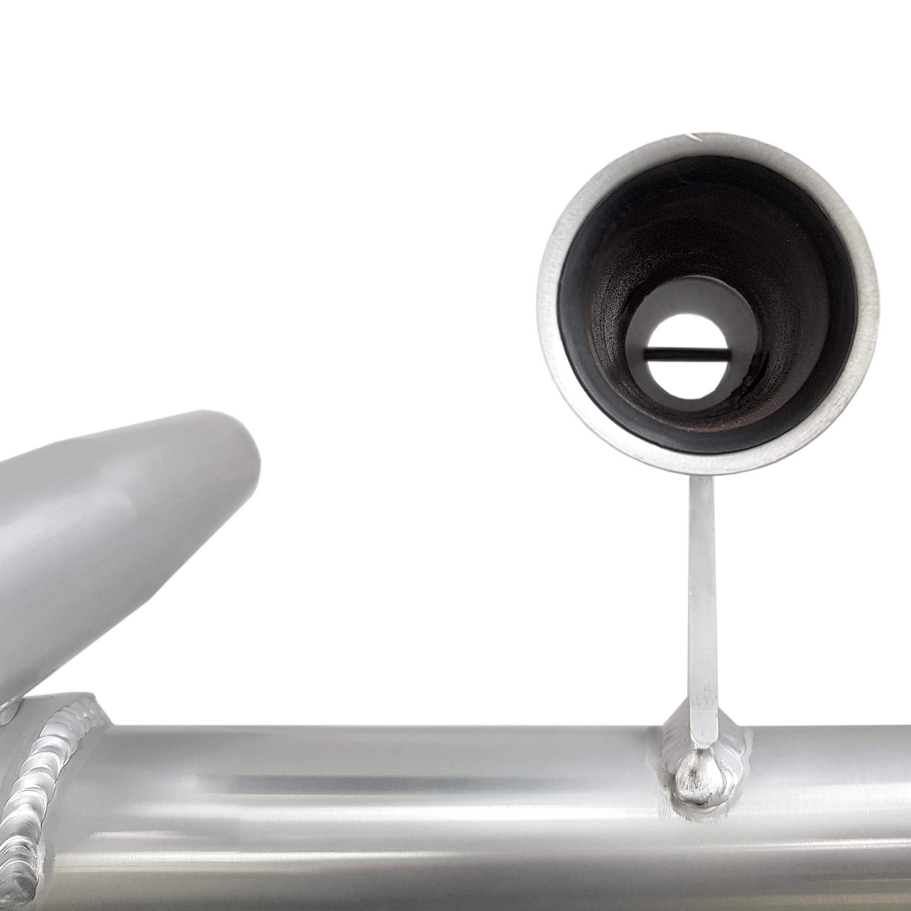 Porte-cannes Galaxy Pour Bateau – Support 5 Cannes Sur T-top, Tube 5,1 Cm, Aluminium Anodisé, Résiste à La Pluie Et UV