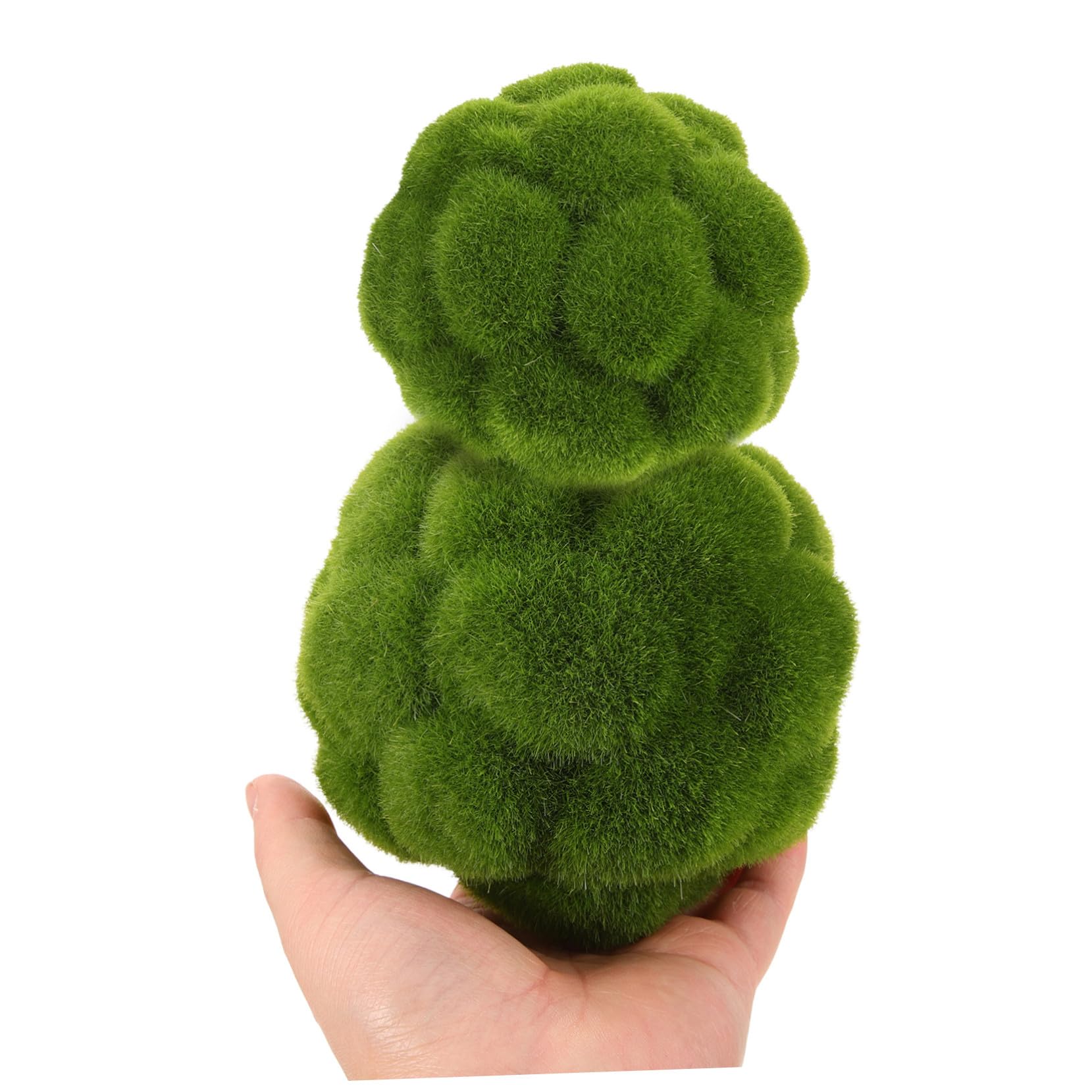 VICASKY 10 Stck. Künstlicher Moosball Dekorative Kunstpflanze mit Feiner Verarbeitung Natürliche Optik Vielseitig für Garten Hochzeit Fenster und Raumdekoration