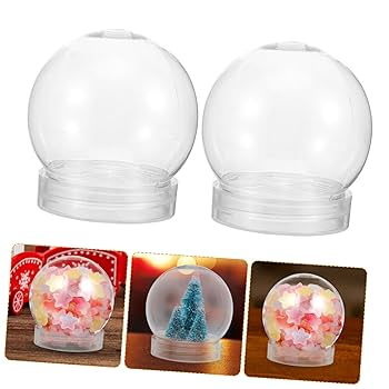Amazon.co.jp: GLSTOY 20個 手作りのスノードーム クラフト