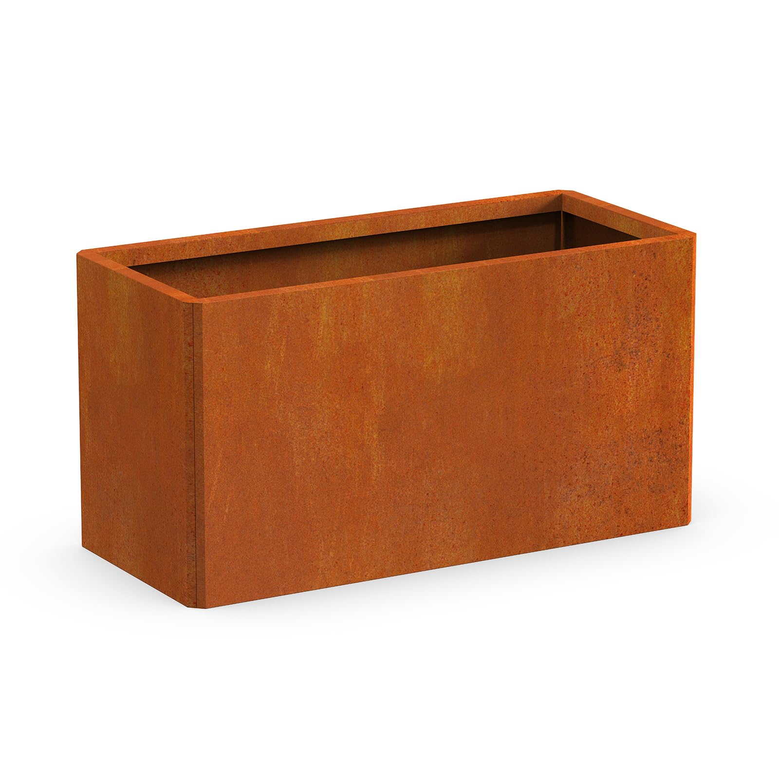 Ganeekiron 36x15 Corten Planter