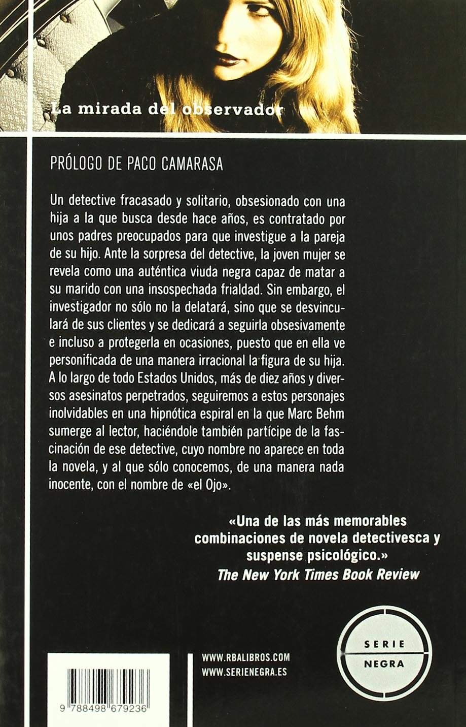 La mirada del observador (Serie Negra)