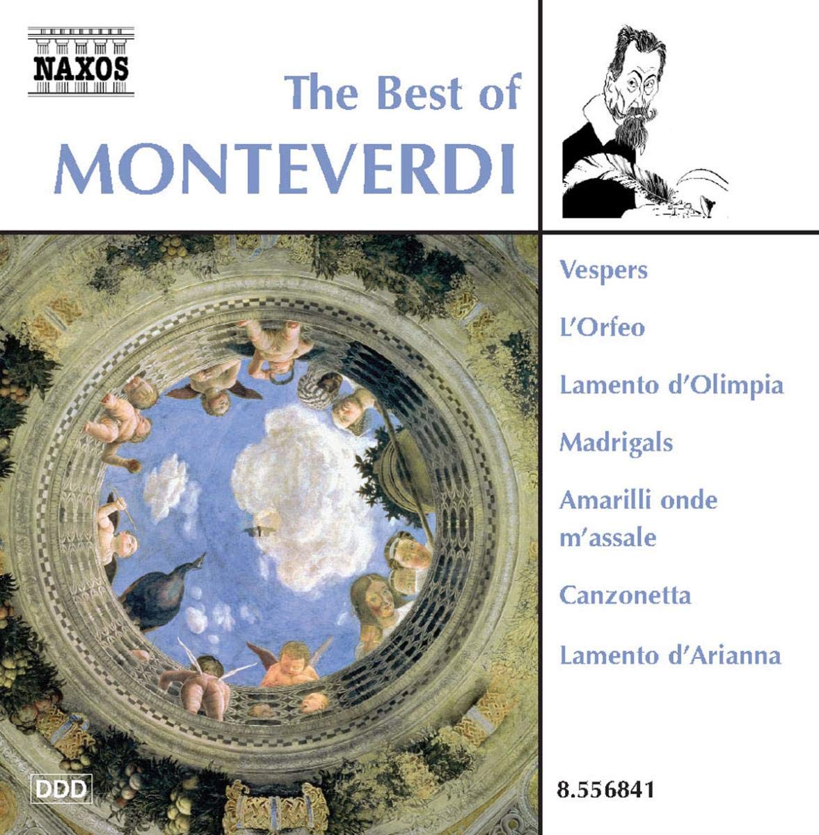 Claudio Monteverdi - The Best of Monteverdi (Naxos) CD Album