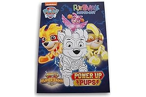 Mighty Pups Super Paws Dot to Dot Activity Book Colortivity 'Power Up Pups'
