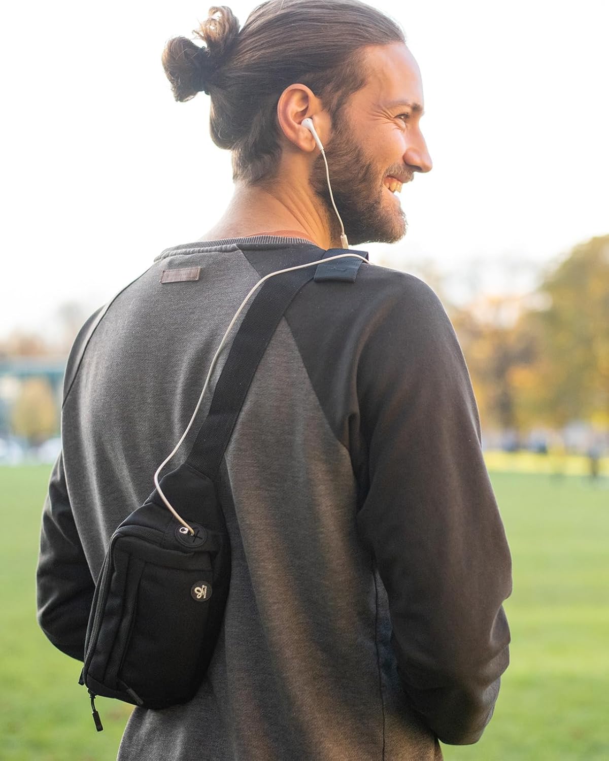 WATERFLY Fanny Pack Waist Bag: Small Hip Pouch Bum Bag Fannie Pack Phanny Fannypack Waistpack Bumbag Beltbag Sport Slim Fashionable for Jogging Hiking Hiker Woman Man - Image 9