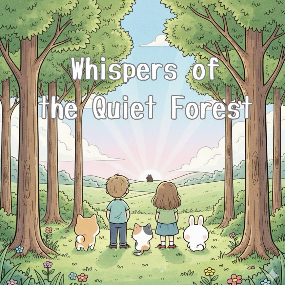 Whispers of the Quiet Forest: A Storytelling Adult Coloring Book Inspired by Nature and Animals