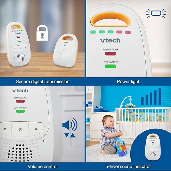 VTech DM111 Audio Baby Monitor 5