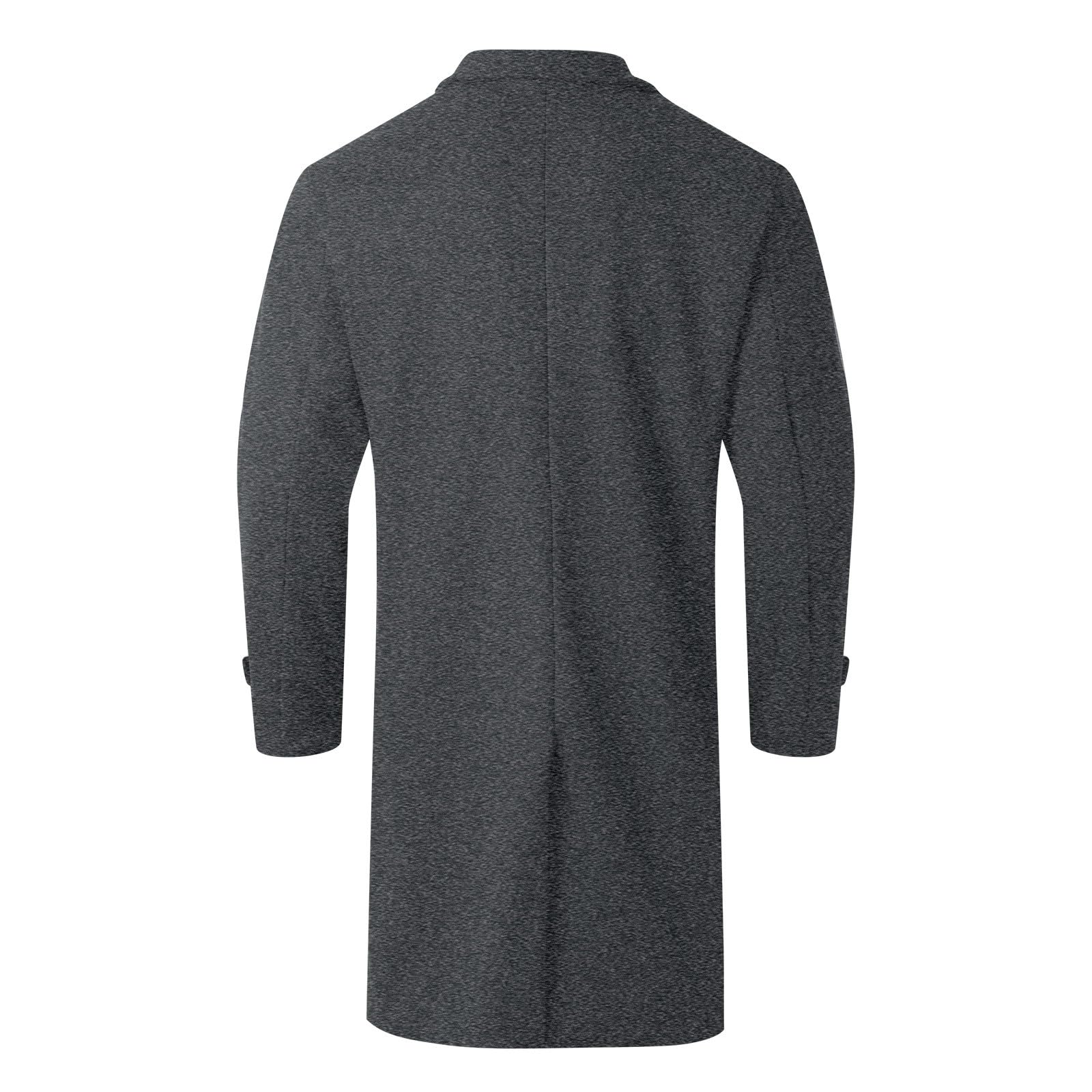 Generisch Leichte Regenjacke Herren Wintermantel Jacke Stil Mode Schöner Langer Wollmantel Bequemer Warmer Weicher Mantel