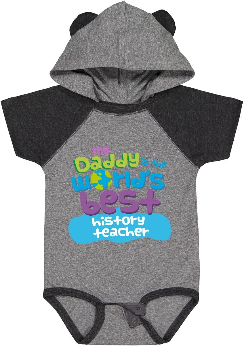 inktastic History Teacher Daddy Baby Bodysuit