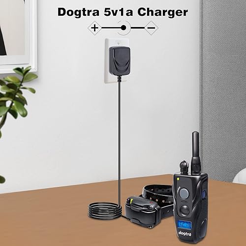 Miniatura 2 de El cargador de 5 V para dogtra se puede utilizar con varios collares de entrenamiento para perros como Dogtra YS300, YS600, EF-3000, 280C, 282c,
