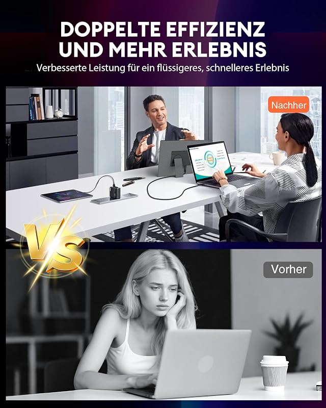 NGTeco 16 hüvelykes hordozható monitor FHD 1200P USB-C HDMI gaming kijelző intelligens tokkal