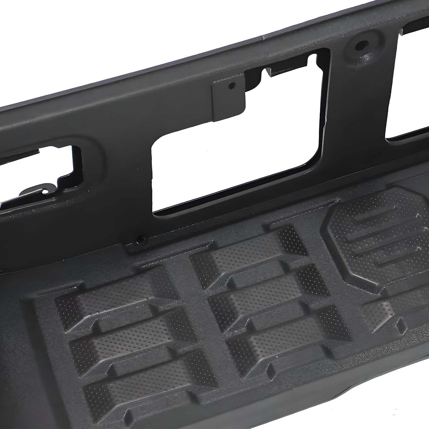 Rear Bumper Compatible with 2016 2017 2018 2019 2020 2021 2022 2023 Toyota Tacoma Steel Bumper w/o Sensor, Polished Chrome