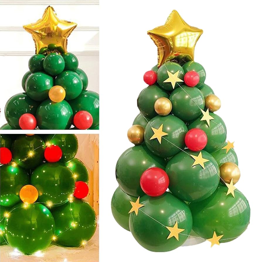 クリスマス バルーン グリーン CTI9インチ グリーンクリスマスツリー CTI424275