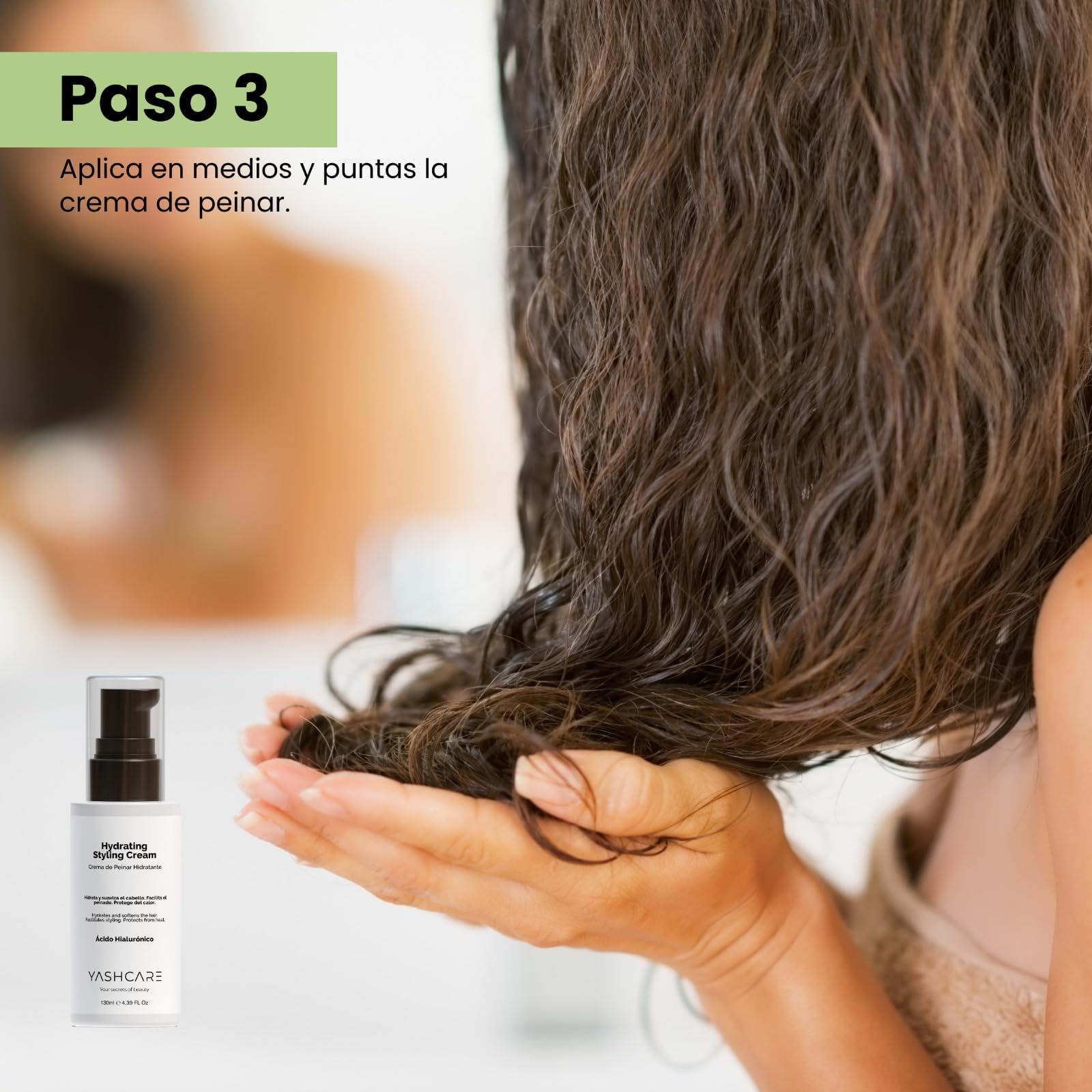 Kit Champu sin sulfatos ni parabenos con mascarilla pelo reparadora y crema protectora - Postalisado Organico Vegano Profesional para tratamiento hidratante y Reparador - Anti Frizz, Nutritivo y Suave