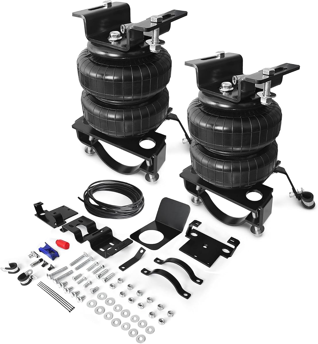 2Pcs Air Suspension Spring Bags Kit for Chevy GMC Pickups | Fits 2001-2010 Chevy Silverado 2500HD and GMC Sierra 2500HD Pickups Rear Air Helper Spring Bag 7X1233
