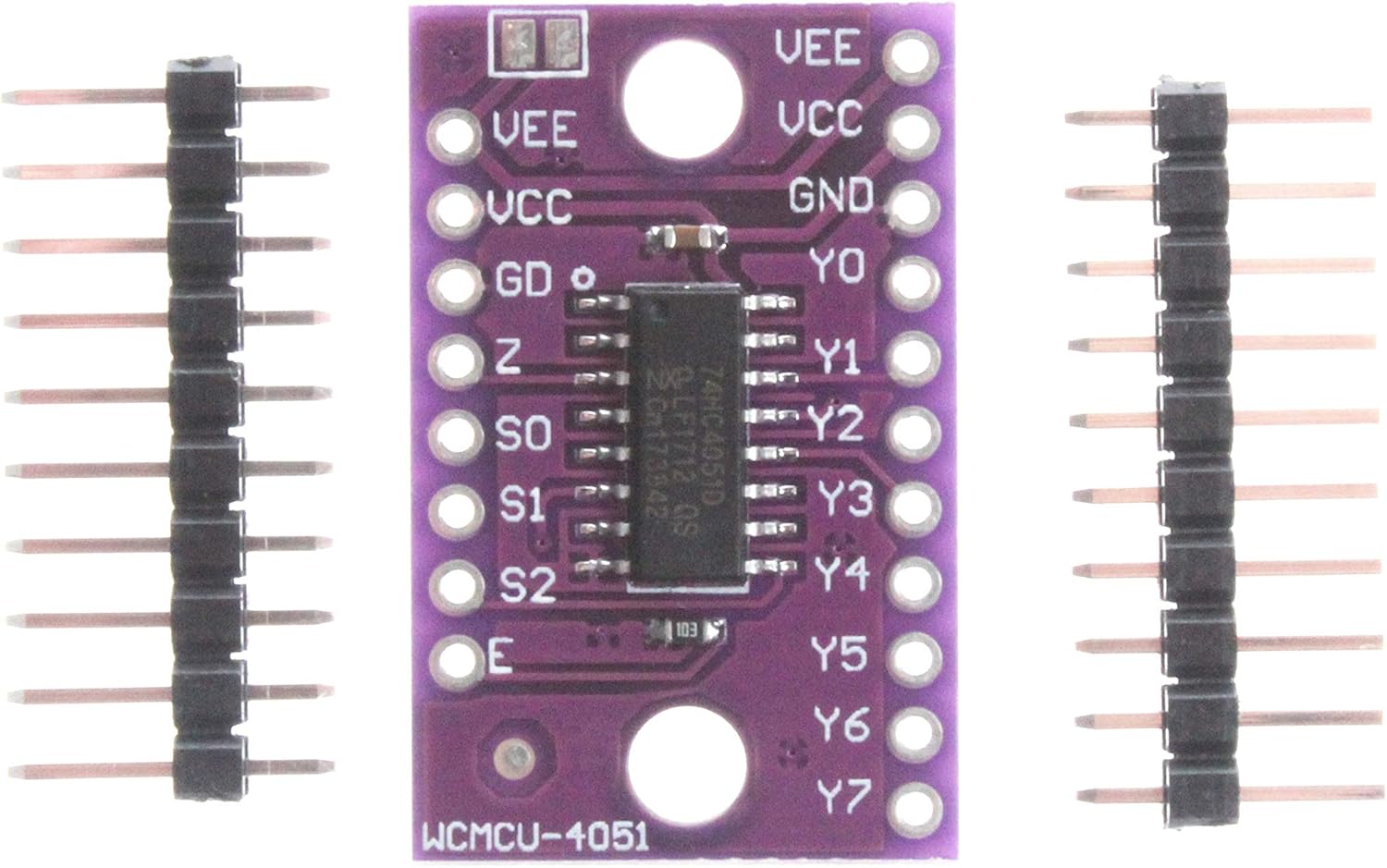 NOYITO 74HC4051 8-Channel-Mux Analog Multiplexer Selector Module
