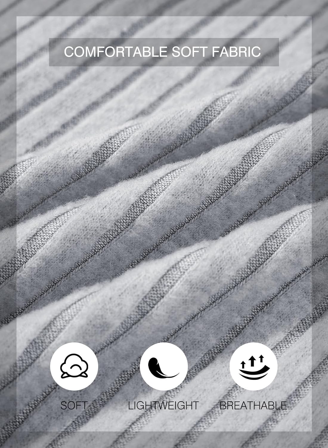 SHEWIN Womens Ribbed Knit Shacket Jacket Casual Long Sleeve Button Down Shirts Loose Sweater Tops Dressy Blouses with Pocket - Image 7