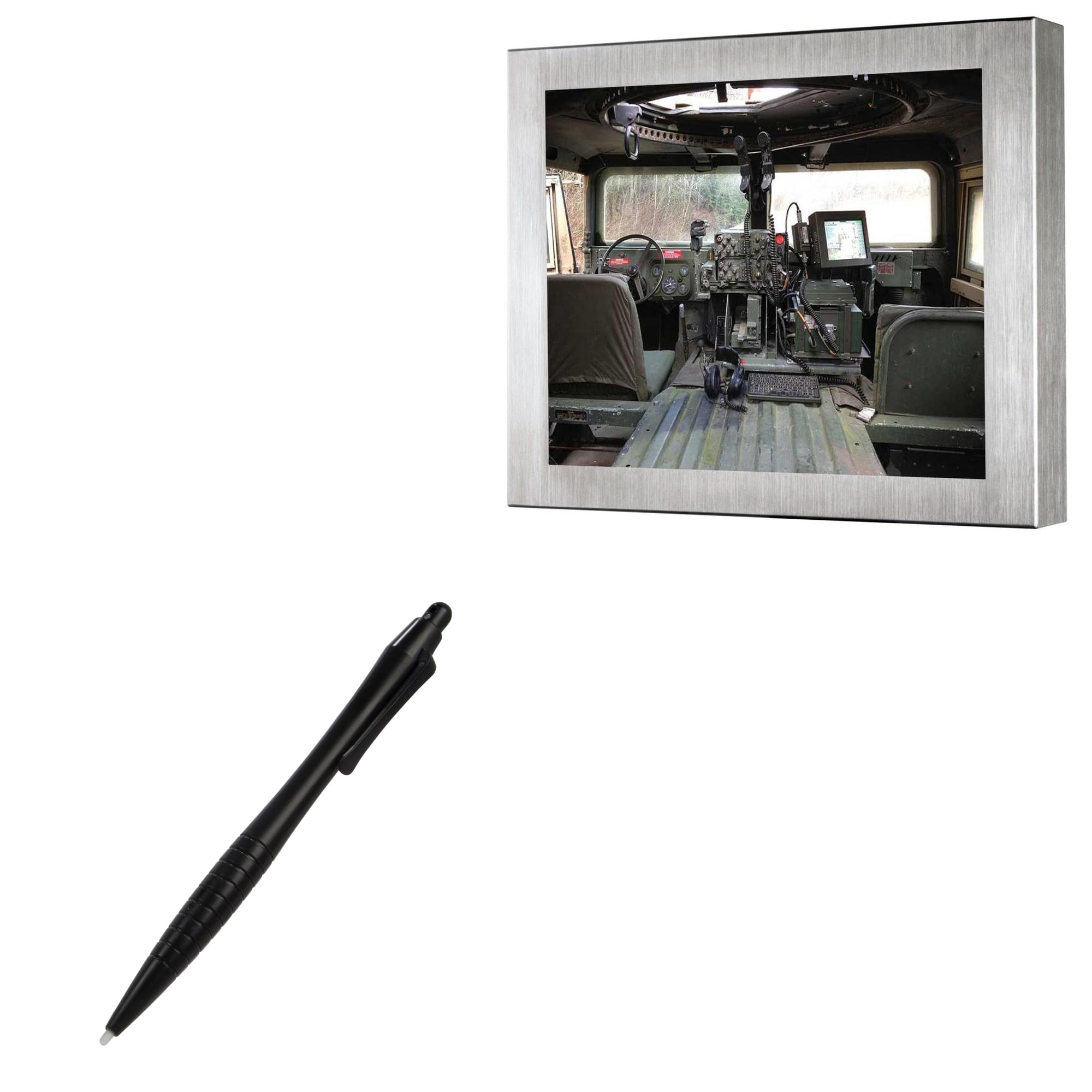 BoxWave Stylus Pen Compatible with TRU-Vu SRMHTRW-15G - DirectTip Resistive Stylus, DirectTip Resistive Stylus - Jet Black