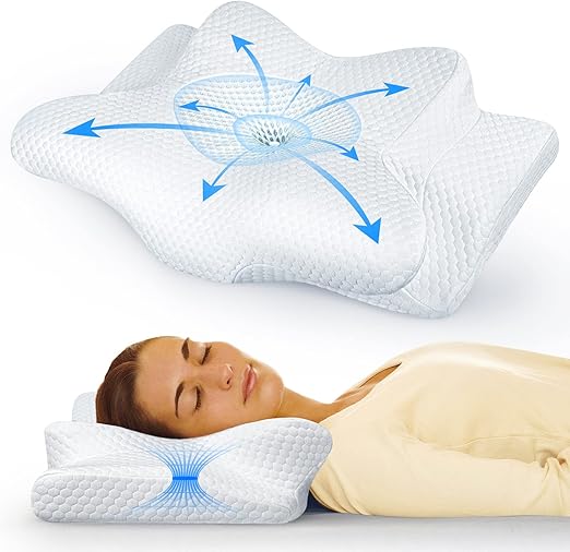 Emircey Adjustable Cervical Pillow for Neck and Shoulder