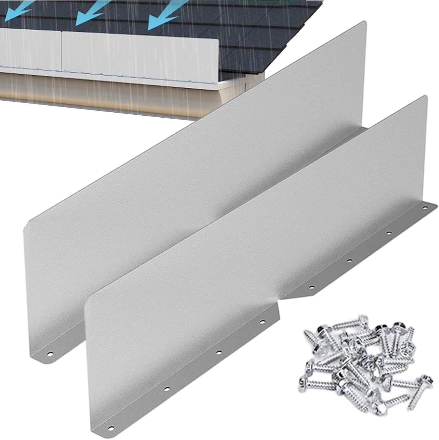 Roof Gutter,Rain Gutter Splash Guard,Rainwater Diverter