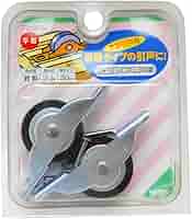[未使用保管品] 戸車14セット 鋼製建具・木製建具 DIY バラ売り対応可能 家研販売 KAKEN 木製引戸用 調整戸車 WX5-Y4 （旧品番：WX4-Y4