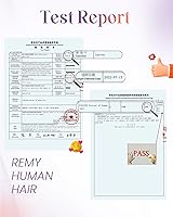 Vista 9 de LaaVoo Extensiones de cabello humano real para coser, extensiones de cabello humano de doble trama, color negro azabache, 18 pulgadas, 3.53 onzas