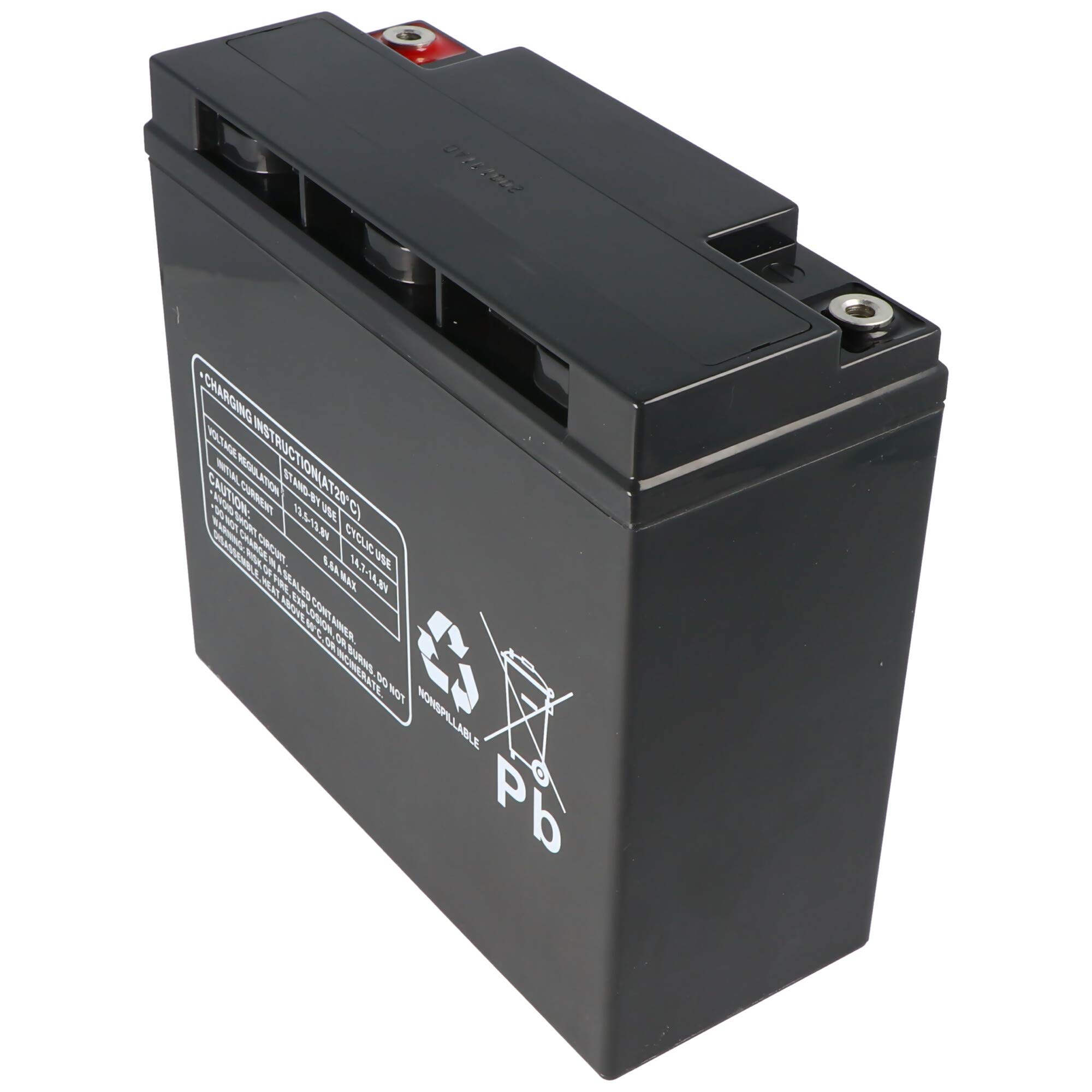 Multipower Blei-Gel Akku MP22-12C 12V/22 Ah Zyklenfest 22000 mAh