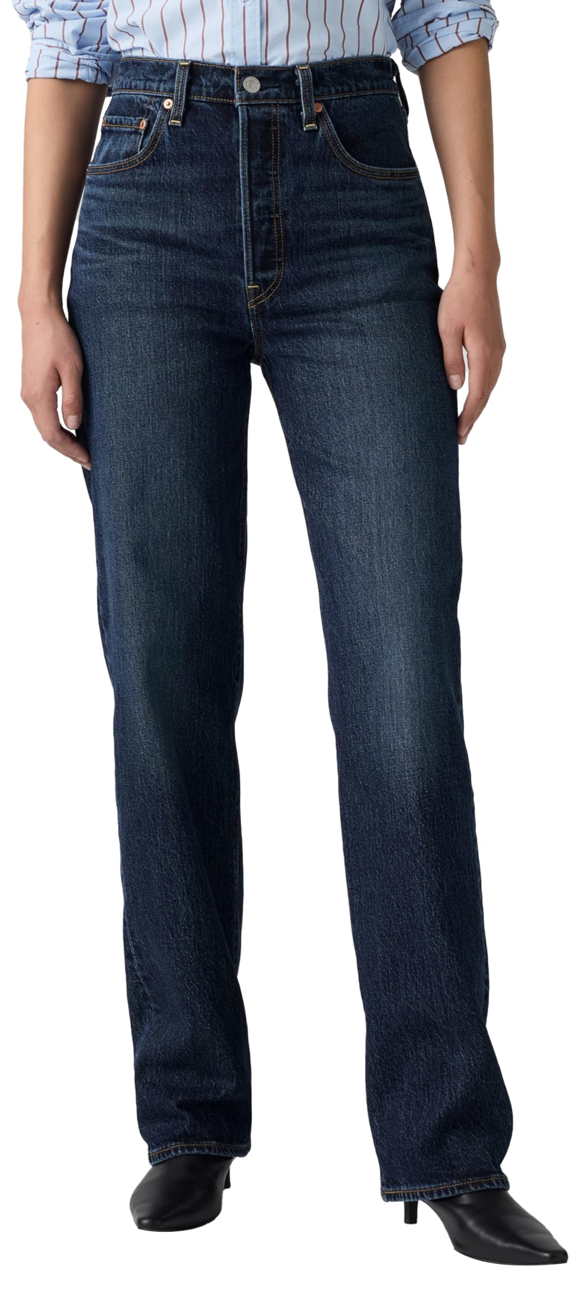 Levi's Damen Ribcage Full Length Jeans