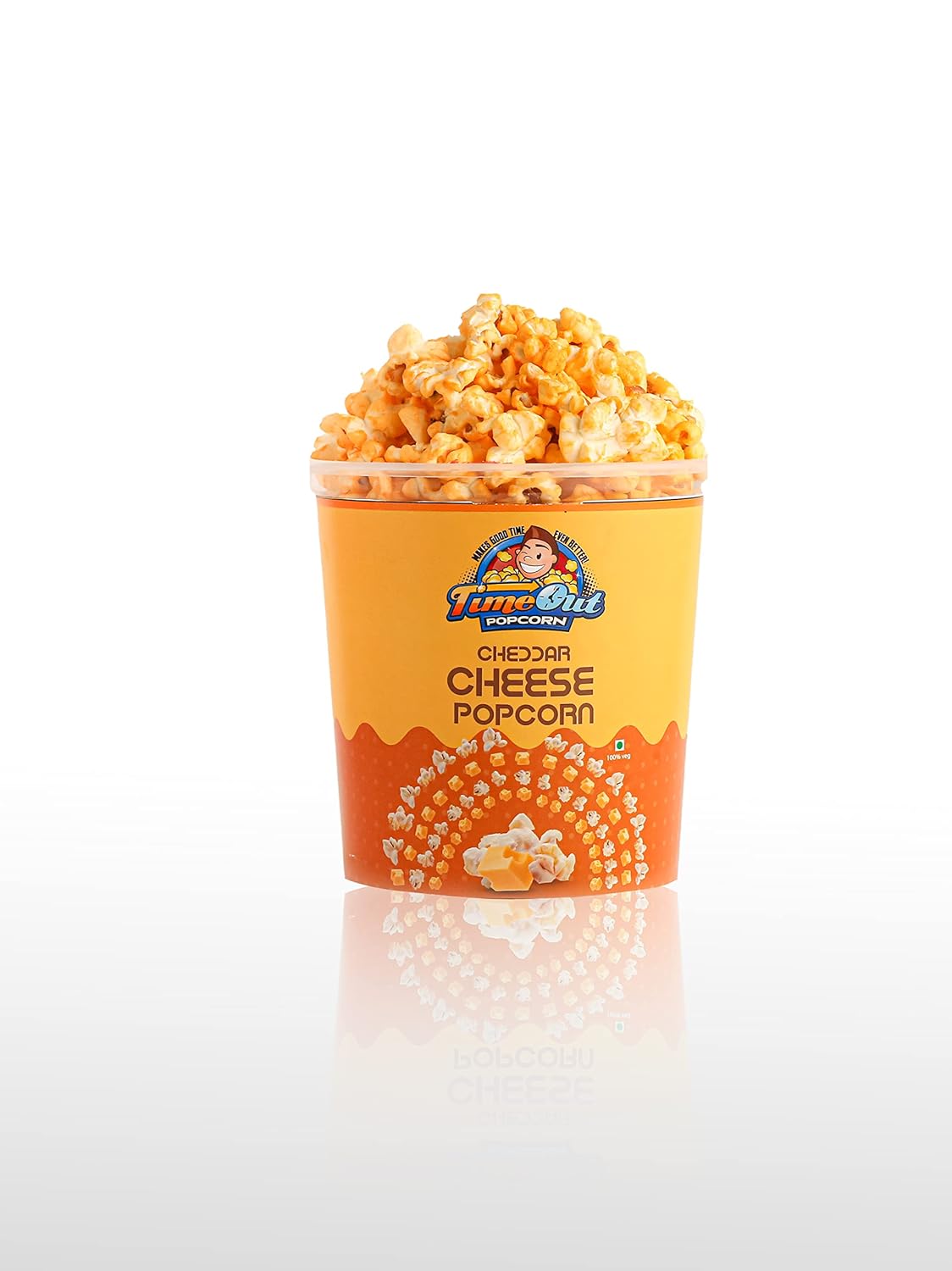 TimeOut Gourmet Cheddar Cheese Popcorn Pack of 2 70 gm Amazon