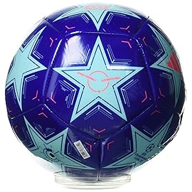 adidas Unisex-Adult UCL Club Soccer Ball, Clear Aqua/Lucid Blue/Turbo, 3