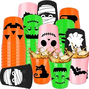 24-Pack Halloween Party Cups, 12 oz